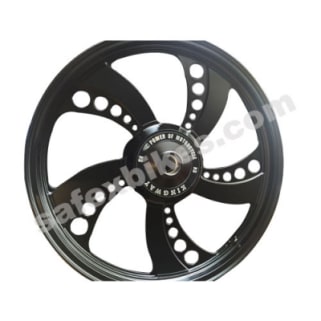 ALLOY WHEEL SET FOR SPLENDOR COMPLETE BLACK 5 BLADE KINGWAY